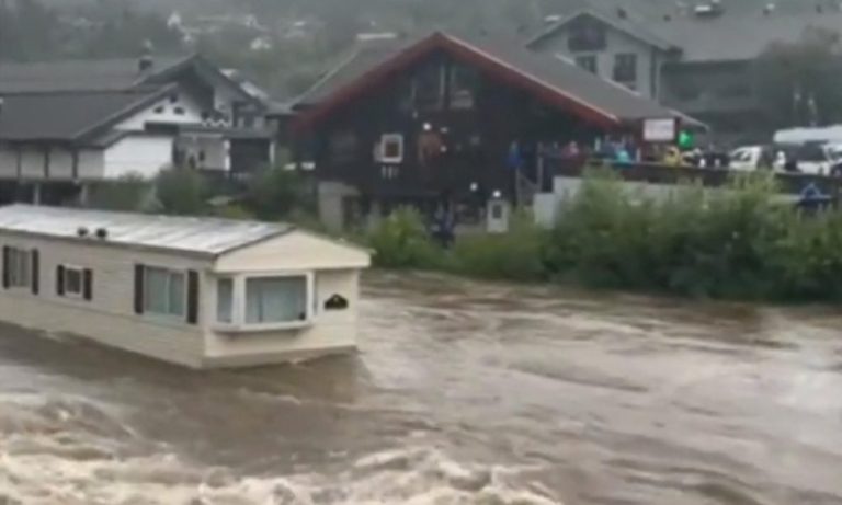 Јaka kiša u Norveškoj pokrenula klizišta