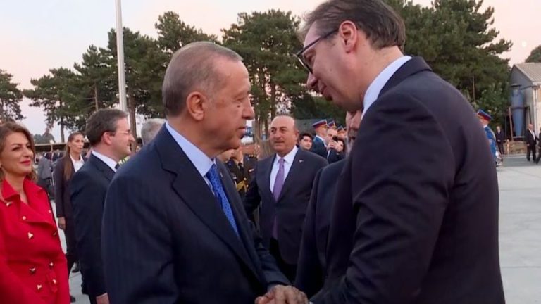 Vučić se sastao sa Erdoganom u Budimpešti