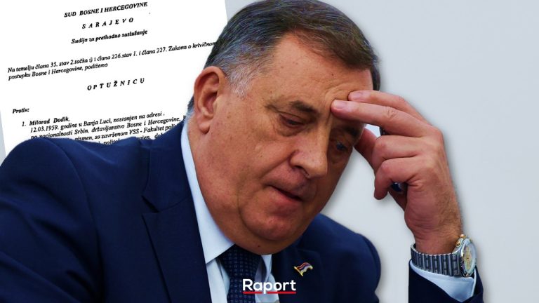 Zvanično objavljena optužnica protiv Dodika. Prijeti mu do pet godina zatvora
