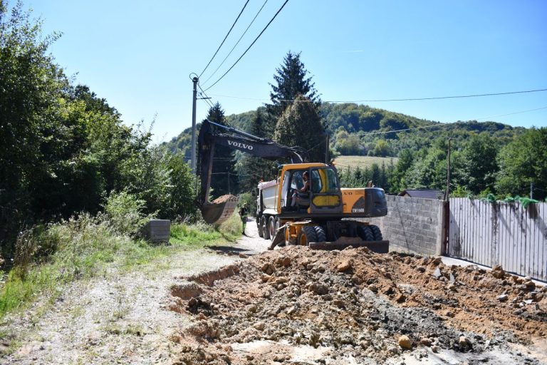 Općina Ilidža počela s obnovom ulice Zenik
