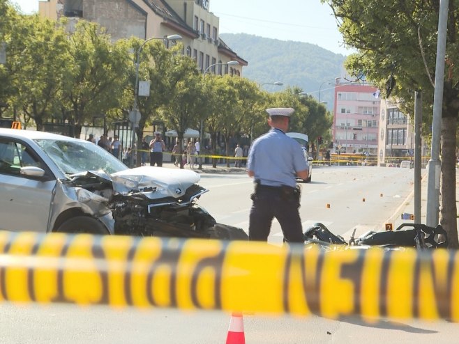 U nesreći u Banjoj Luci poginuo 24-godišnji motociklista, a tri osobe su povrijeđene