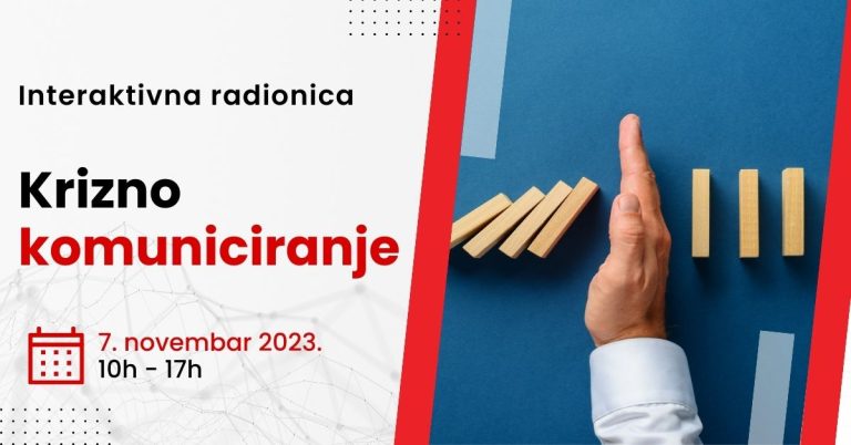 Radionica: Krizno komuniciranje – Predavač Vedran Peršić