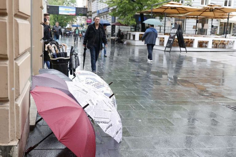 U Hercegovini da se spreme na pljuskove, u Bosni na malo kiše poslijepodne