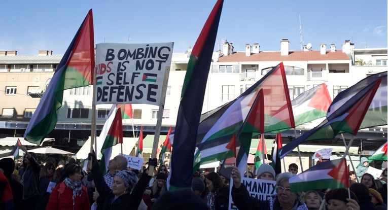 Protesti za Palestinu u Zagrebu: “U Gazi je genocid, masakr, etničko čišćenje”