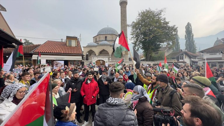 Drugi skup u Sarajevu u znak podrške palestinskom narodu: Građani poslali snažne poruke