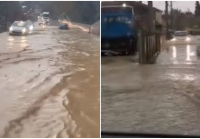 HAOS U CRNOJ GORI Poplavljene kuće i mostovi, deca jedva ušla u školu: Na drugom kraju zemlje SNIJEG OKOVAO MJESTA, SATIMA NEMA STRUJE