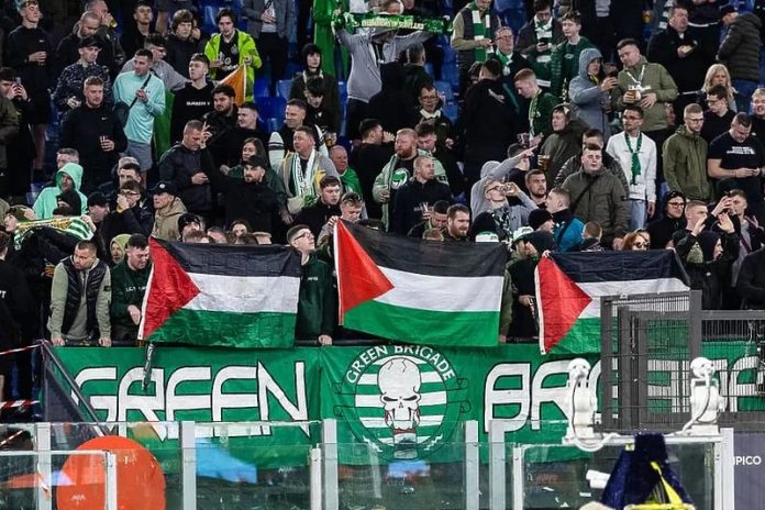 Celticovi navijači dobili žestoke uvrede u Rimu, ne odustaju od Palestine ni pored zabrana