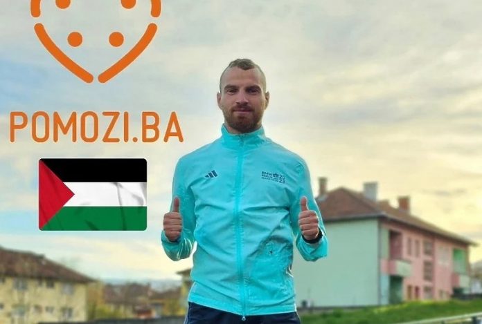 Maratonac Emir Hastor učestvuje u humanitarnoj misiji “Kilometri za Gazu”