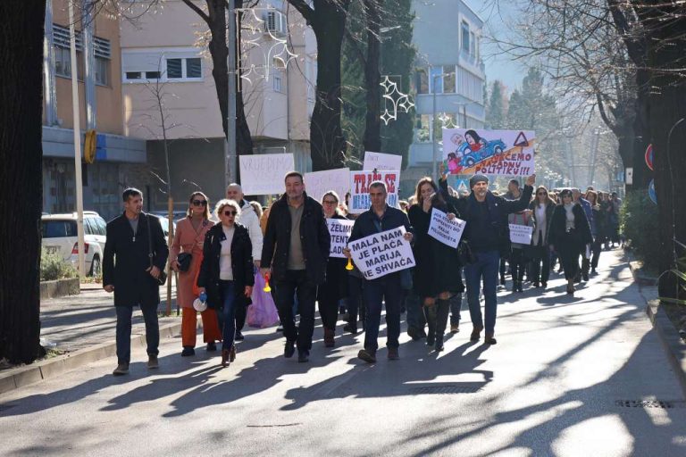 Danas protestna šetnja sindikata u HNK