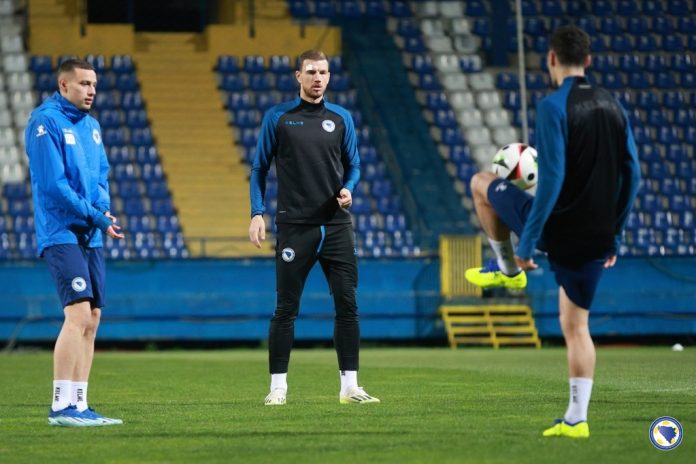 Zmajevi odradili drugi trening na Grbavici, Džeko se pridružio ekipi na terenu