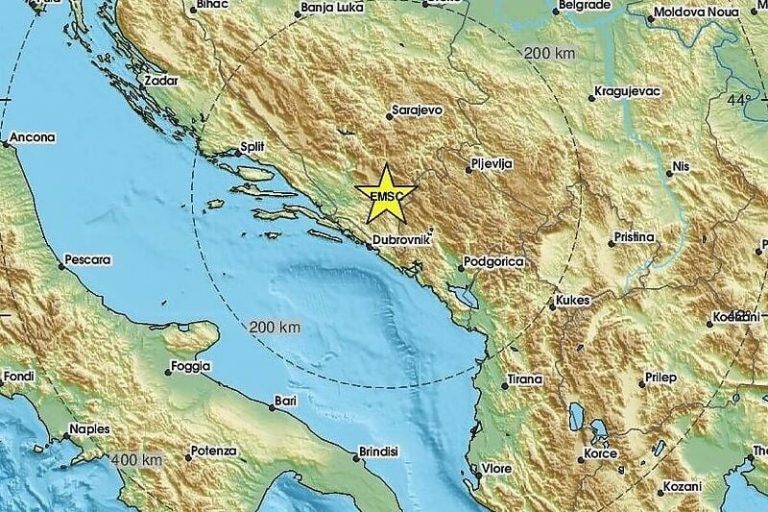 Poznato kakve je posljedice ostavio jutrošnji zemljotres u Bosni i Hercegovini