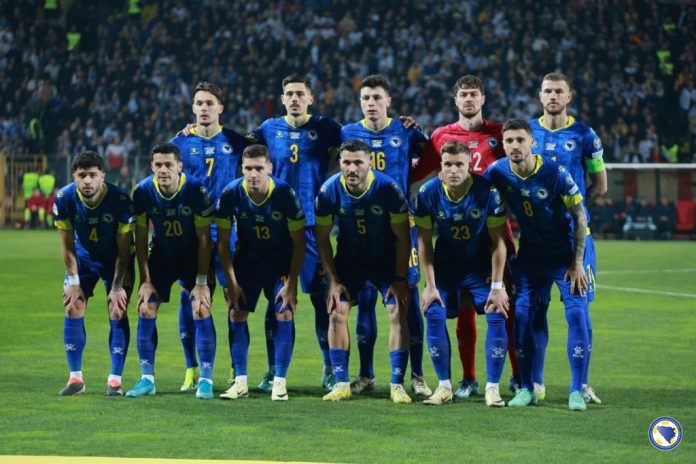 Nogometna reprezentacija BiH na 74. mjestu na najnovijoj FIFA-inoj rang listi